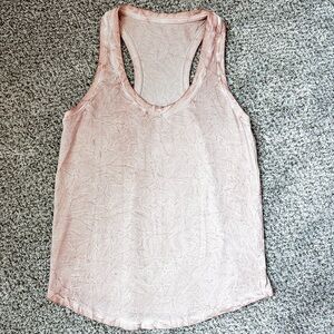 Lululemon Athletica Love Tank Top, Size 4, RARE Summit Wash Smoky Topaz print